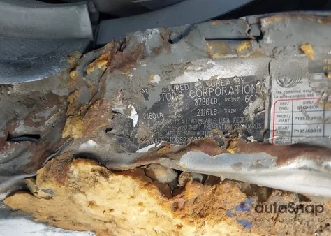 2006 Kia Spectra Ex/Lx/Sx из США, поврежденный, VIN KNAFE121065243887